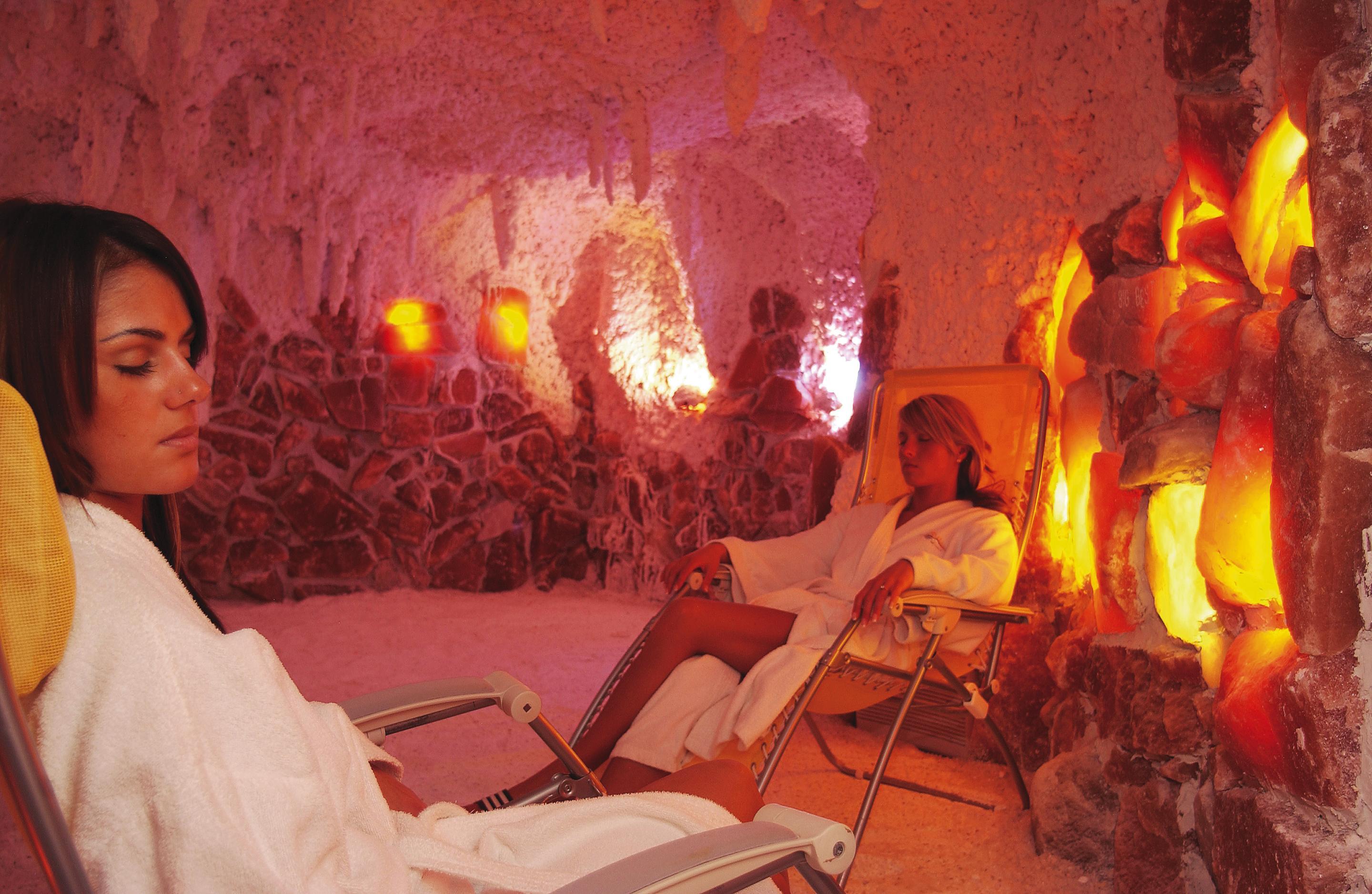 Steigenberger Hotel & Spa Bad Pyrmont Luaran gambar Salt cave therapy